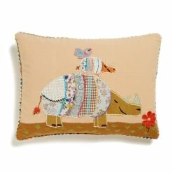 Best Sale 🔔 Cottage Home Rhino Cotton 12 X 16 Throw Pillow 🤩