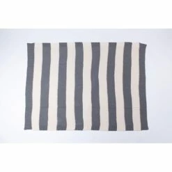 Budget 🎉 Cottage Home Helen Cotton Striped 50 X 60 Inch Throw - Natural 🥰 -Cottage Home Shop unnamed file 1937