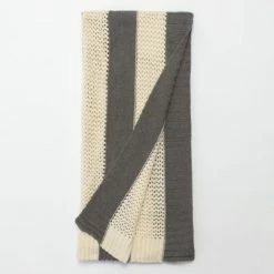 Budget 🎉 Cottage Home Helen Cotton Striped 50 X 60 Inch Throw - Natural 🥰 -Cottage Home Shop unnamed file 1939