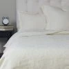 Budget 🧨 Cottage Home Graycee Ivory Cotton Matelasse Quilt Or Pillow Sham 🎉