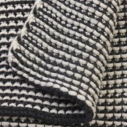 New 💯 Cottage Home Casey Dark Grey Cotton Throw Blanket 🌟 -Cottage Home Shop unnamed file 2010