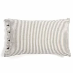 Budget 😍 Cottage Home Brandon Natural Striped Cotton Linen Pillow Sham 🎉 -Cottage Home Shop unnamed file 2031