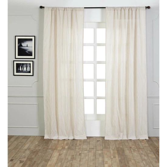 Promo π₯° Cottage Home Iker Cotton 42 X 96 Single Curtain Panel - 42 X 96 π 4 Promo π₯° Cottage Home Iker Cotton 42 X 96 Single Curtain Panel - 42 X 96 π - Image 2