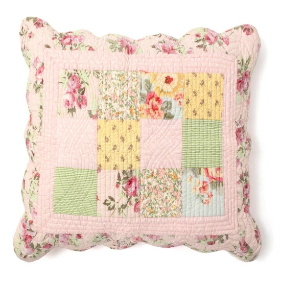 Cheapest π Cottage Home Sanderson Cotton Patchwork 17 Inch Throw Pillow 𧨠3 Cheapest π Cottage Home Sanderson Cotton Patchwork 17 Inch Throw Pillow π§¨