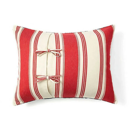 Best Pirce π Cottage Home Canon Red/ Blue Tie Back King Sham π 4 Best Pirce π Cottage Home Canon Red/ Blue Tie Back King Sham π - Image 2