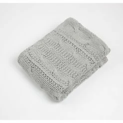 Discount 😀 Cottage Home Chima Cable Knit Coverlet Grey 🧨 -Cottage Home Shop unnamed file 2108