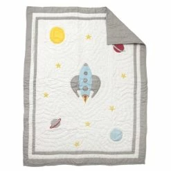 Top 10 💯 Cottage Home Space Man Baby Quilt 😉