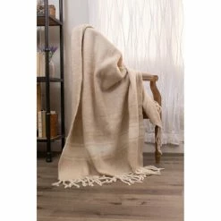 Coupon ⌛ Cottage Home Calu Merino Wool Natural Throw Blanket 🔔 -Cottage Home Shop unnamed file 2147