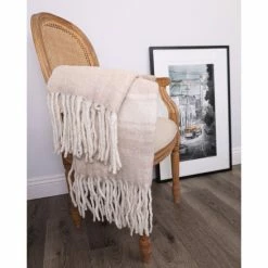Coupon ⌛ Cottage Home Calu Merino Wool Natural Throw Blanket 🔔 -Cottage Home Shop unnamed file 2148