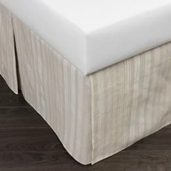 Best Sale 😀 Cottage Home Adion Natural 3 Piece Tuck In Bed 👗 Skirt 👏