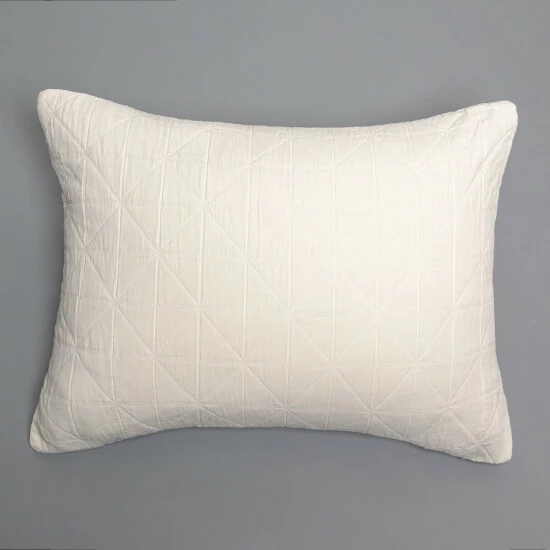 Deals π Cottage Home Marshawn Ivory Cotton Geometric Pillow Sham π 5 Deals π Cottage Home Marshawn Ivory Cotton Geometric Pillow Sham π - Image 3