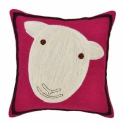 Outlet 🌟 Cottage Home Sheep Wool 12 Inch Throw Pillow 👏