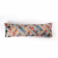 Flash Sale ❤️ Cottage Home Tralas Multicolor Silk Extra Long Bolster Pillow ✔️