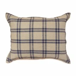 Best Sale 🤩 Cottage Home Neil Blue Linen Sham 😉 -Cottage Home Shop unnamed file 2241