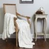 Budget ✨ Cottage Home Ryan Off-White Acrylic Wool Throw 😀 -Cottage Home Shop unnamed file 2243