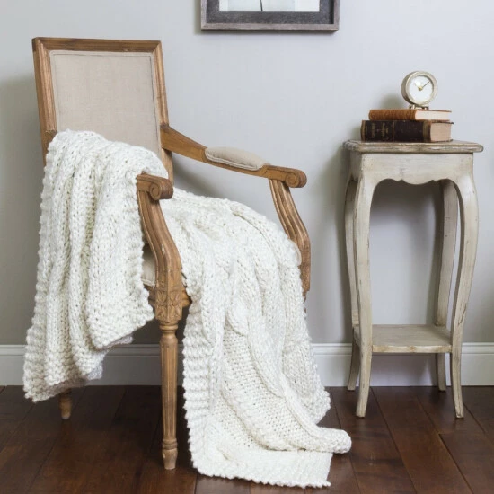 Budget β¨ Cottage Home Ryan Off-White Acrylic Wool Throw π 3 Budget β¨ Cottage Home Ryan Off-White Acrylic Wool Throw π
