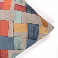 Flash Sale ❤️ Cottage Home Tralas Multicolor Silk Extra Long Bolster Pillow ✔️ -Cottage Home Shop unnamed file 225