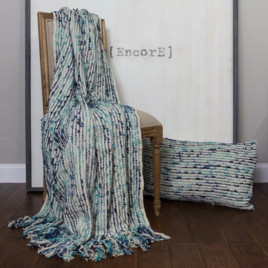 Cheap π Cottage Home Asche Cotton Woven Throw Peacock π 3 Cheap π Cottage Home Asche Cotton Woven Throw Peacock π