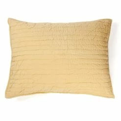 Best Sale 😀 Cottage Home Brighton Golden Yellow Cotton Sham ❤️ -Cottage Home Shop unnamed file 2297