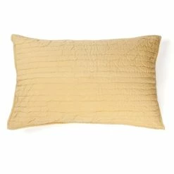 Best Sale 😀 Cottage Home Brighton Golden Yellow Cotton Sham ❤️ -Cottage Home Shop unnamed file 2298