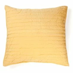 Best Sale 😀 Cottage Home Brighton Golden Yellow Cotton Sham ❤️ -Cottage Home Shop unnamed file 2299