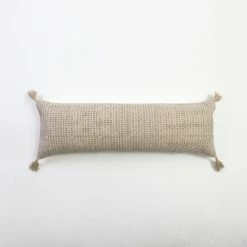 Top 10 🎉 Cottage Home Kiva Brown Cotton Extra Long Bolster Pillow ✔️