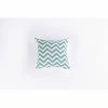 Brand new ✨ Cottage Home Teal Zig Zag Chevron Cotton Throw Pillow 🎁 -Cottage Home Shop unnamed file 2321