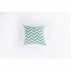 Brand new ✨ Cottage Home Teal Zig Zag Chevron Cotton Throw Pillow 🎁