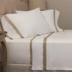 New ⌛ Cottage Home Labell Banded Pillowcases Grey 💯 -Cottage Home Shop unnamed file 2354