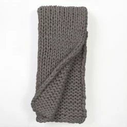 Best Sale 👏 Cottage Home Zage Acrylic Wool Cable Knit Throw Grey 🧨 -Cottage Home Shop unnamed file 2379