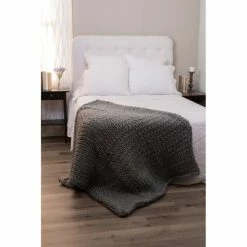 Best Sale 👏 Cottage Home Zage Acrylic Wool Cable Knit Throw Grey 🧨 -Cottage Home Shop unnamed file 2380