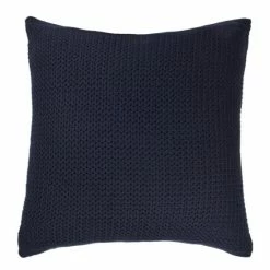 Cheap 🔥 Cottage Home Drake Indigo Knitted 20 Inch Throw PIllow ⌛