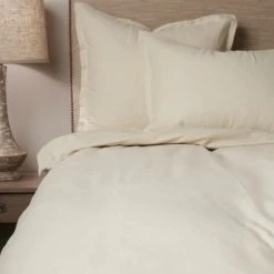 Flash Sale 😍 Cottage Home Collen Cotton Duvet Cover Ivory 👍 -Cottage Home Shop unnamed file 2441