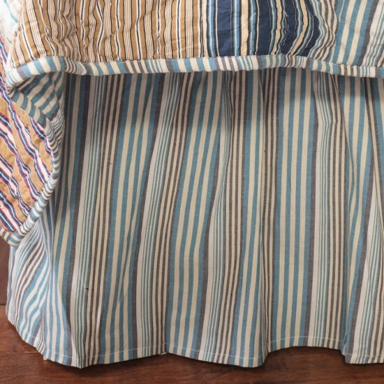 Deals π Cottage Home William Cotton Multicolor Striped 3 Piece Bed π Skirt π₯° 3 Deals π Cottage Home William Cotton Multicolor Striped 3 Piece Bed π Skirt π₯°