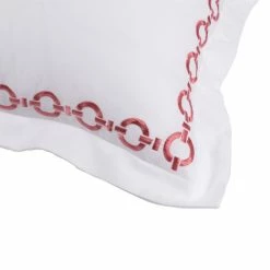 Discount 👍 Cottage Home Lagio Red Cotton Sateen Pillow Sham 👍 -Cottage Home Shop unnamed file 2494