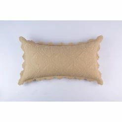 Budget 🌟 Cottage Home Lazel Cotton Scallop Edge Pillow Sham Faded Gold 🧨