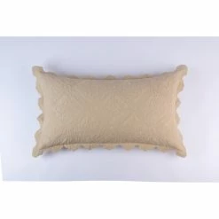 Budget 🌟 Cottage Home Lazel Cotton Scallop Edge Pillow Sham Faded Gold 🧨 -Cottage Home Shop unnamed file 2500