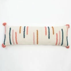 Deals 😍 Cottage Home Amelli Multicolor Cotton Extra Long Bolster Pillow 👏