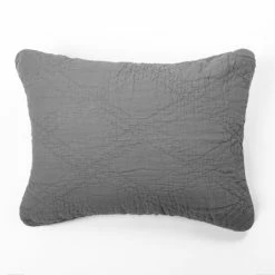 Best reviews of 🌟 Cottage Home Barlona Grey Linen Pillow Sham 🛒