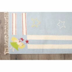 Outlet 🛒 Cottage Home Blue Fairy 6 X 6.5 Ft Rug - 6 X 6.5ft 🎁 -Cottage Home Shop unnamed file 254