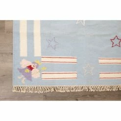 Outlet 🛒 Cottage Home Blue Fairy 6 X 6.5 Ft Rug - 6 X 6.5ft 🎁 -Cottage Home Shop unnamed file 255