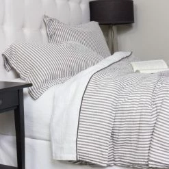 Outlet 🛒 Cottage Home Connor Cotton Seersucker Duvet Cover Set 🎁