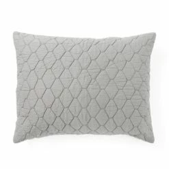 Discount ⌛ Cottage Home Marcos Cotton Sham Grey 👏 -Cottage Home Shop unnamed file 2622