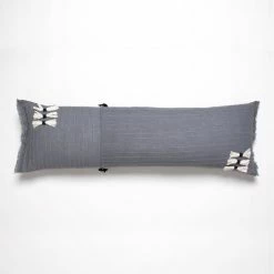 Budget ⭐ Cottage Home Cambree Steel Blue Extra Long Bolster Pillow 🎁 -Cottage Home Shop unnamed file 266
