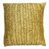 New ✨ Cottage Home Jillian Silk Throw Pillow Brushed Gold 🎁