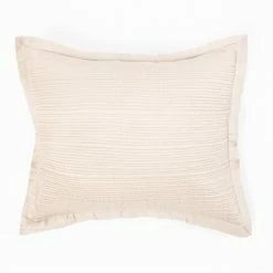 Deals 😀 Cottage Home Christie Ivory Viscose & Cotton Pillow Sham 🎉 -Cottage Home Shop unnamed file 2701