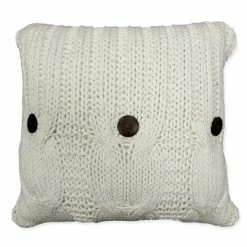 Best reviews of 🔥 Cottage Home 'Michaela' White Knitted Throw Pillow ⭐