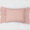 Budget 💯 Cottage Home Chase Pink Linen Pillow Sham 🎉