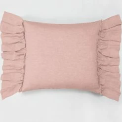 Budget 💯 Cottage Home Chase Pink Linen Pillow Sham 🎉 -Cottage Home Shop unnamed file 2788