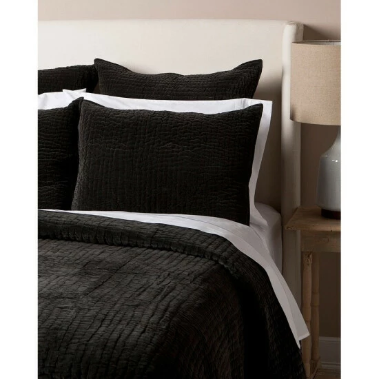 Budget π₯ Cottage Home Evan Charcoal Cotton Sham π 3 Budget π₯ Cottage Home Evan Charcoal Cotton Sham π